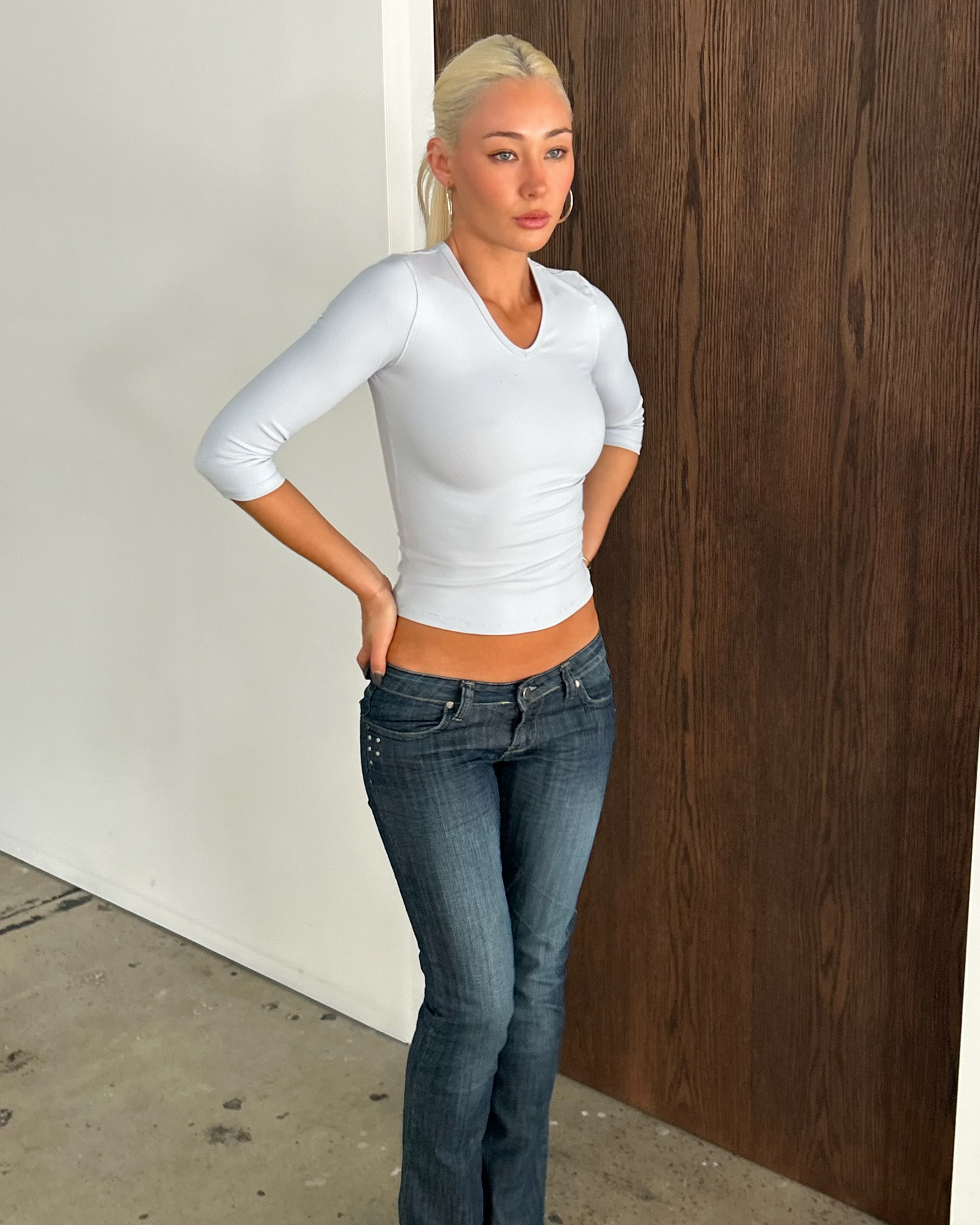 Alida Top ~ Ice