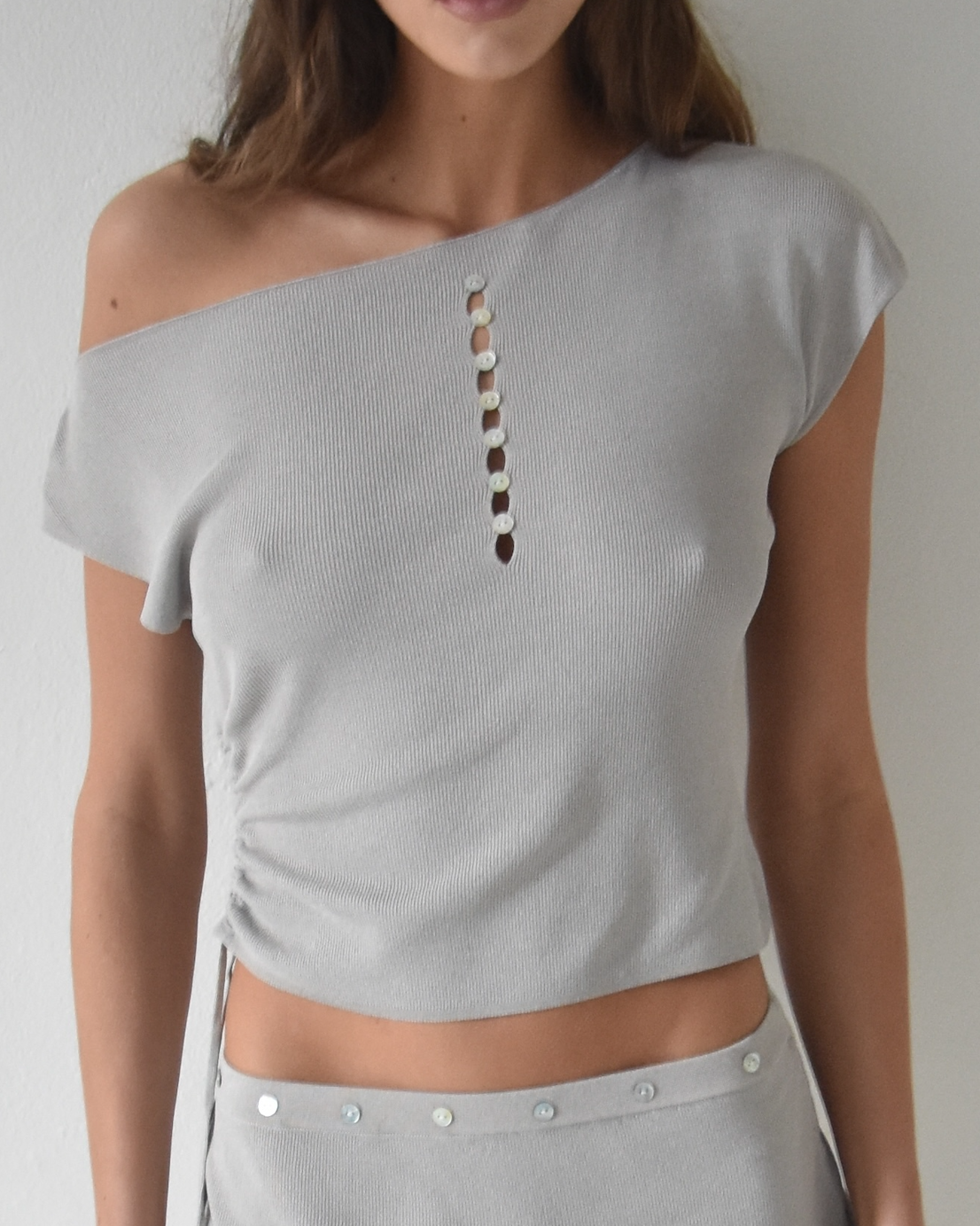 Knit Button Top