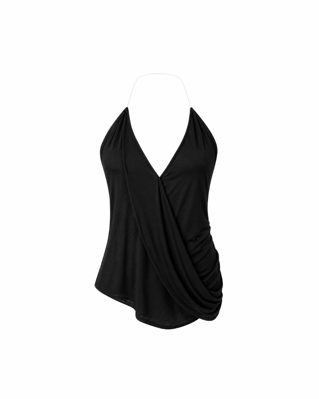 Noa Drape Top ~ Black | Pre Order
