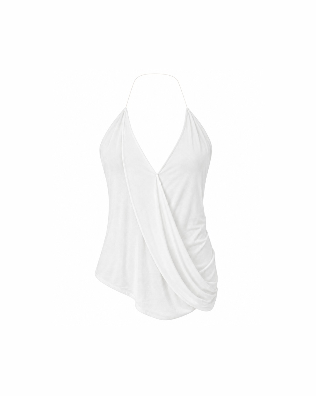 Noa Drape Top ~ Ivory