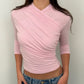 Madison Top ~ Baby Pink