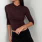 Madison Top ~ Chocolate