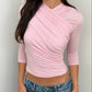 Madison Top ~ Baby Pink