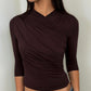 Madison Top ~ Chocolate