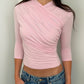 Madison Top ~ Baby Pink