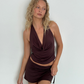 Deià Top ~ Chocolate | Launching 06/08 6pm aest