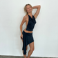 Backless Halter Top