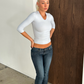 Alida Top ~ Ice