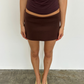 Studio Mini Skirt ~ Chocolate