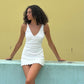 Ivory Pointelle Dress
