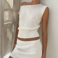 Multi Wear Knit Top ~ White