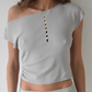Knit Button Top